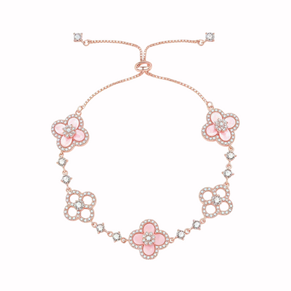 Crystal Flower Bracelet ❄️🌺
