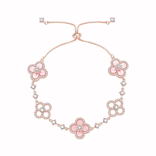 Crystal Flower Bracelet ❄️🌺